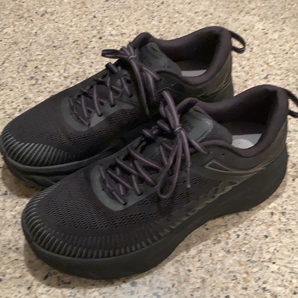 Hoka One One Other - Men’s 11.5 2E (wide) Hoka Bondi 7 Black/Black